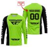 LIMITED EDITION - CUSTOM NAME MOTOCROCSS V2 - FLY RACING GREEN 1 - JERSEY