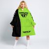 LIMITED EDITION - CUSTOM NAME MOTOCROCSS V2 - FLY RACING GREEN 1 - OODIE BLANKET HOODIE
