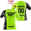 LIMITED EDITION - CUSTOM NAME MOTOCROCSS V2 - FLY RACING NEON - T-SHIRT