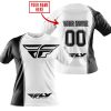 LIMITED EDITION - CUSTOM NAME MOTOCROCSS V2 - FLY RACING WHITE - T-SHIRT