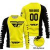 LIMITED EDITION - CUSTOM NAME MOTOCROCSS V2 - FLY RACING YELLOW - SWEATER UGLY