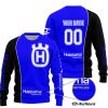 LIMITED EDITION - CUSTOM NAME MOTOCROCSS V2 - HUSQVARNA BLUE - SWEATER UGLY