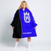 LIMITED EDITION - CUSTOM NAME MOTOCROCSS V2 - HUSQVARNA BLUE - OODIE BLANKET HOODIE