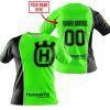 LIMITED EDITION - CUSTOM NAME MOTOCROCSS V2 - HUSQVARNA GREEN - T-SHIRT