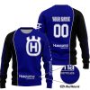 LIMITED EDITION - CUSTOM NAME MOTOCROCSS V2 - HUSQVARNA NAVY - SWEATER UGLY