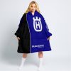 LIMITED EDITION - CUSTOM NAME MOTOCROCSS V2 - HUSQVARNA NAVY - OODIE BLANKET HOODIE