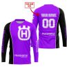 LIMITED EDITION - CUSTOM NAME MOTOCROCSS V2 - HUSQVARNA PURPLE - JERSEY