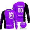 LIMITED EDITION - CUSTOM NAME MOTOCROCSS V2 - HUSQVARNA PURPLE - SWEATER UGLY
