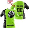 LIMITED EDITION - CUSTOM NAME MOTOCROCSS V2 - SEA DOO - GREEN 1 - T-SHIRT