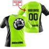 LIMITED EDITION - CUSTOM NAME MOTOCROCSS V2 - SEA DOO - NEON - T-SHIRT