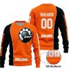 LIMITED EDITION - CUSTOM NAME MOTOCROCSS V2 - SEA DOO - ORANGE - SWEATER UGLY