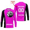 LIMITED EDITION - CUSTOM NAME MOTOCROCSS V2 - SEA DOO - PINK - JERSEY