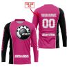 LIMITED EDITION - CUSTOM NAME MOTOCROCSS V2 - SEA DOO - PINK 1 - JERSEY