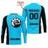 LIMITED EDITION - CUSTOM NAME MOTOCROCSS V2 - SEA DOO - SKY BLUE - JERSEY