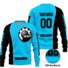 LIMITED EDITION - CUSTOM NAME MOTOCROCSS V2 - SEA DOO - SKY BLUE - SWEATER UGLY