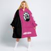 LIMITED EDITION - CUSTOM NAME MOTOCROCSS V2 - SKI DOO - PINK 1 - OODIE BLANKET HOODIE