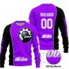 LIMITED EDITION - CUSTOM NAME MOTOCROCSS V2 - SKI DOO - PURPLE - SWEATER UGLY