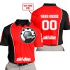 LIMITED EDITION - CUSTOM NAME MOTOCROCSS V2 - SKI DOO - RED - POLO SHIRT