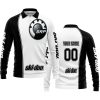 LIMITED EDITION - CUSTOM NAME MOTOCROCSS V2 - SKI DOO - WHITE - LONG SLEEVE POLO SHIRT