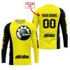 LIMITED EDITION - CUSTOM NAME MOTOCROCSS V2 - SKI DOO - YELLOW - JERSEY