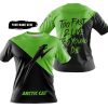 TOO FAST TO LIVE TOO YOUNG TO DIE - 3D ALL OVER PRINTED - ARCTIC-CAT - T-SHIRT