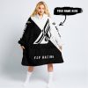 TOO FAST TO LIVE TOO YOUNG TO DIE - 3D ALL OVER PRINTED - FLY RACING - OODIE BLANKET HOODIE