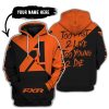 TOO FAST TO LIVE TOO YOUNG TO DIE - 3D ALL OVER PRINTED - FXR - ORANGE