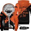 TOO FAST TO LIVE TOO YOUNG TO DIE - 3D ALL OVER PRINTED - KTM - FLEECE ZIP HOODIE