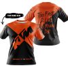 TOO FAST TO LIVE TOO YOUNG TO DIE - 3D ALL OVER PRINTED - KTM - T-SHIRT