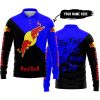 TOO FAST TO LIVE TOO YOUNG TO DIE - 3D ALL OVER PRINTED - RED BULL - LONG SLEEVE POLO SHIRT