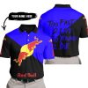 TOO FAST TO LIVE TOO YOUNG TO DIE - 3D ALL OVER PRINTED - RED BULL - POLO SHIRT