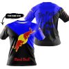 TOO FAST TO LIVE TOO YOUNG TO DIE - 3D ALL OVER PRINTED - RED BULL - T-SHIRT