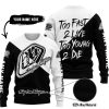 TOO FAST TO LIVE TOO YOUNG TO DIE - 3D ALL OVER PRINTED - TROY LEE DESIGNS - SWEATER UGLY