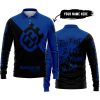TOO FAST TO LIVE TOO YOUNG TO DIE - 3D ALL OVER PRINTED - HUSQVARNA - LONG SLEEVE POLO SHIRT
