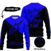 TOO FAST TO LIVE TOO YOUNG TO DIE - 3D ALL OVER PRINTED - ALPINESTARS BLUE - SWEATER UGLY