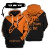 TOO FAST TO LIVE TOO YOUNG TO DIE - 3D ALL OVER PRINTED - ALPINESTARS ORANGE