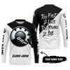 TOO FAST TO LIVE TOO YOUNG TO DIE - 3D ALL OVER PRINTED - CAN AM BLACK - JERSEY