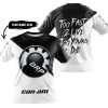 TOO FAST TO LIVE TOO YOUNG TO DIE - 3D ALL OVER PRINTED - CAN AM BLACK - T-SHIRT