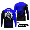 TOO FAST TO LIVE TOO YOUNG TO DIE - 3D ALL OVER PRINTED - CAN AM BLUE - JERSEY