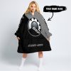 TOO FAST TO LIVE TOO YOUNG TO DIE - 3D ALL OVER PRINTED - CAN AM GREY - OODIE BLANKET HOODIE