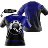 TOO FAST TO LIVE TOO YOUNG TO DIE - 3D ALL OVER PRINTED - CAN AM NAVY - T-SHIRT