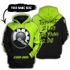 TOO FAST TO LIVE TOO YOUNG TO DIE - 3D ALL OVER PRINTED - CAN AM NEON