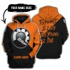 TOO FAST TO LIVE TOO YOUNG TO DIE - 3D ALL OVER PRINTED - CAN AM ORANGE