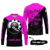 TOO FAST TO LIVE TOO YOUNG TO DIE - 3D ALL OVER PRINTED - CAN AM PINK - JERSEY