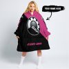TOO FAST TO LIVE TOO YOUNG TO DIE - 3D ALL OVER PRINTED - CAN AM PINK 1 - OODIE BLANKET HOODIE
