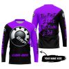 TOO FAST TO LIVE TOO YOUNG TO DIE - 3D ALL OVER PRINTED - CAN AM PURPLE - JERSEY