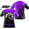 TOO FAST TO LIVE TOO YOUNG TO DIE - 3D ALL OVER PRINTED - CAN AM PURPLE - T-SHIRT