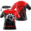 TOO FAST TO LIVE TOO YOUNG TO DIE - 3D ALL OVER PRINTED - CAN AM RED - T-SHIRT