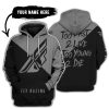 TOO FAST TO LIVE TOO YOUNG TO DIE - 3D ALL OVER PRINTED - FLY RACING GREY
