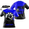 JUST GONNA SEND IT - 3D ALL OVER PRINTED - CAN AM BLUE - T-SHIRT